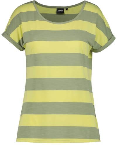 Ice Peak Aleda Casual T-shirt dames Groen S/36