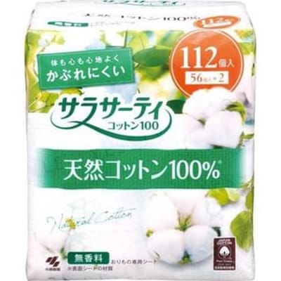Kobayashi - Sarasati Cotton 100 Sanitary Pad 112 pcs