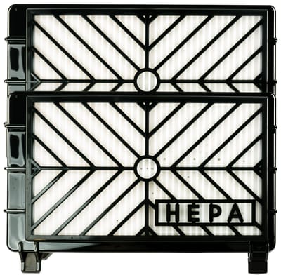 2x HEPA Filter geschikt voor Philips FC8613 FC8408 FC8614 FC8716 FC8732 FC8720 FC8919 Stofzuiger Vision S-Class alternatief Vervanging 432200039090