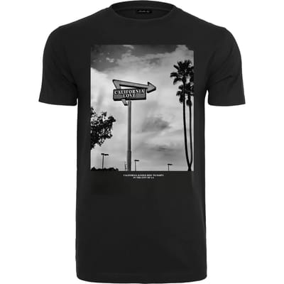 Mister Tee - California Love Heren Tshirt - M - Zwart