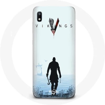 Case voor Samsung Galaxy A10 Vikings Series Seizoen 6 Ragnar Lothbrok The Trailer 2022