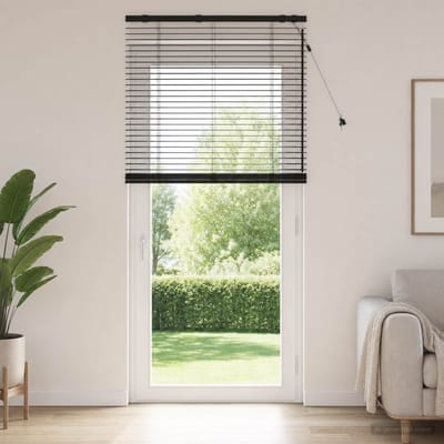 vidaXL - Venetiaanse - jaloezie - Zwart - 70 - x - 250 - cm - 35 - mm
