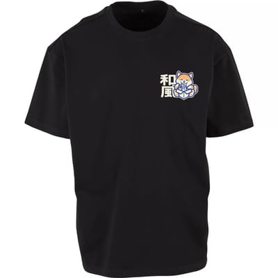 Mister Tee - Yummy Noodles Oversize Heren Tshirt - XS - Zwart