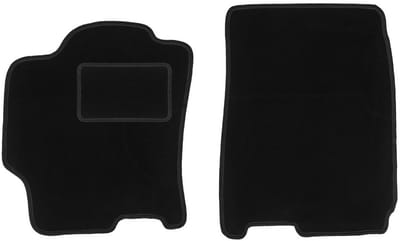 Voormatten zwart voor: Mazda 323 BJ sedan, hatchback, break, stationwagen (1998-2003)