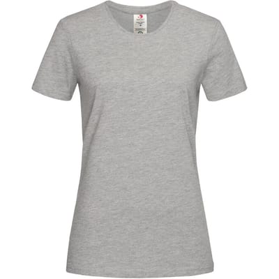 Stedman Classic-T Organic Fitted Women S2620 - Grey Heather - XS