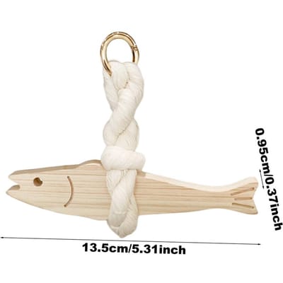 Décoration de voiture en forme de poisson, décoration murale en forme de pollack, pendentif de porte en bois à suspendre pour mur, décoration murale de porte