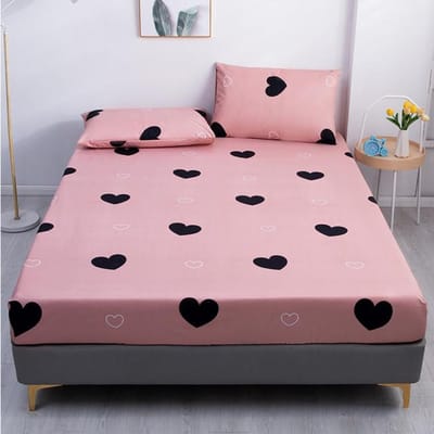 Housse de protection imperméable pour lit simple et Double, drap-housse de haute qualité, antidérapant, Anti-poussière, protection de matelas 90x200x25cm gray
