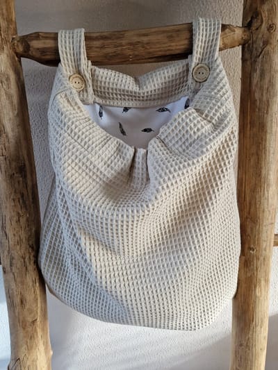 Boxzak Roest Bruin / Bosvriendjes – Baby Creaties Boxopbergzak 40x50cm – Past op elke Box – Baby accessoire
