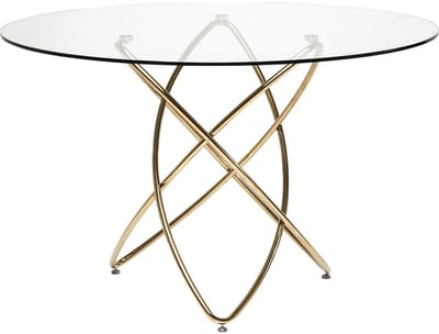 Kare Eettafel Molekular Gold