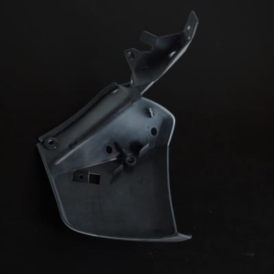 Cache latéral gauche blanc brillant P2R pour scooter Peugeot 50 TKR Avant 2020 Neuf