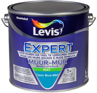 Levis - Expert Muur Binnen Mix - Clear Blue B60 - Mengverf - 2,5 L