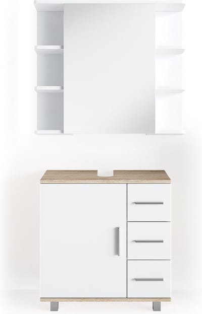 Vicco Badkamermeubel set Ilias, Sonoma, 2-delig