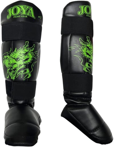 Joya Dragon Scheenbeschermers - PU - Neon groen (Beschikbaar in verschillende maten)