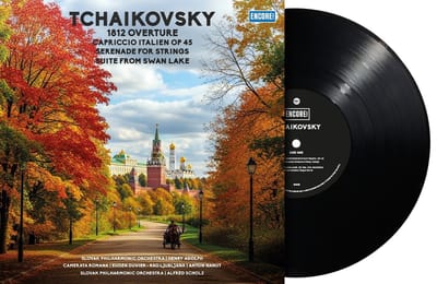 Various Artists - Tchaikovsky: Ouverture 1812 Op. 49 / Romeo And Juliet / Capriccio Italien Op. 45 / Serenade For Strings / Wedding March Op. 28A / Mazurka Op. 20A (LP)