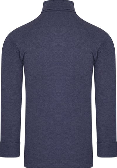 Thermo colshirt dames - Thermo ondergoed - Thermisch - Hoge hals - Blauw / M