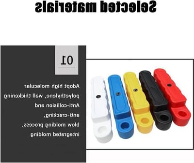 Go Kart Barrièrebaan - Water Gevulde Hek - Buitenspel Activiteiten - Klik Verbindingsontwerp - 100 x 20 x 25 cm