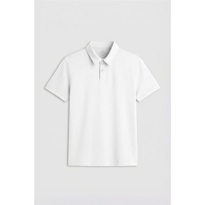 Heren Katoen Elastaan Poloshirt