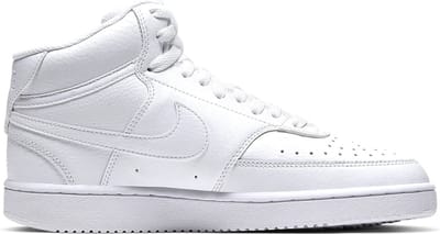 Nike Court Vision Mid Triple White Dames Sneakers CD5436-100 36 white