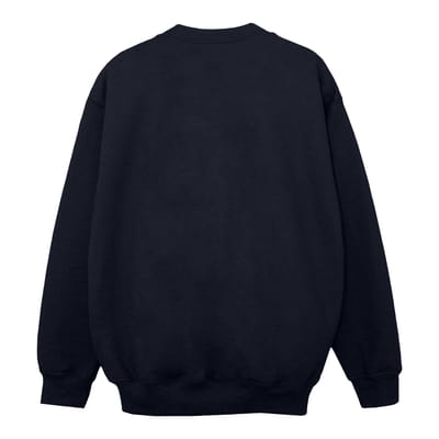 Harry Potter Jongens Gryffindor Katoenen Sweatshirt (Marineblauw)
