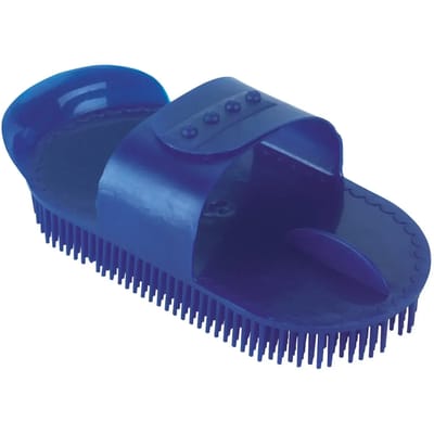 Rosborstel Kunststof Verstelbaar Bandje Blauw