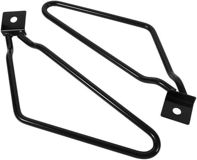 Beschermende Beugel Voor Motorfiets Modificatie - Zadeltassen Mount Beugels - XL883 / 1200 HD1450 / 1584 - Zwart - Motorfiets Accessoires.