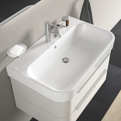 Duravit Happy D.2 furniture washbasin 80 cm, 1 tap hole perforated