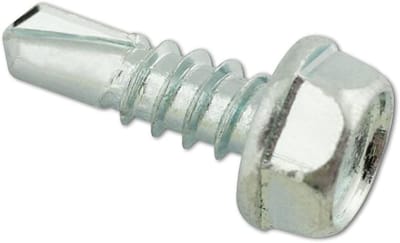 Zelfborende Schroeven - Metaalboor - Metaal Bevestigen - Verzinkte Kop - 100 Stuks - Zilverkleurig