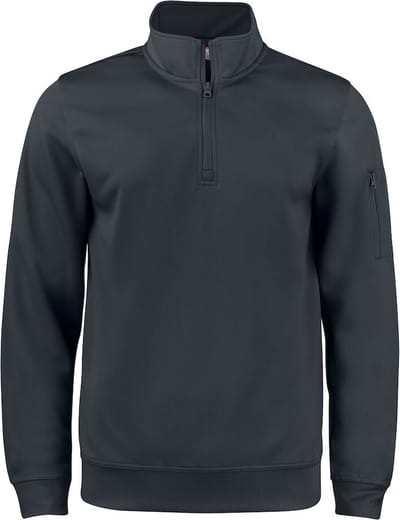 Clique Basic Active Half Zip 021013 - Zwart - S