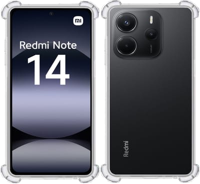 TechNow Hoesje geschikt voor Xiaomi Redmi Note 14 – Extreme Shock Case – Case Transparant