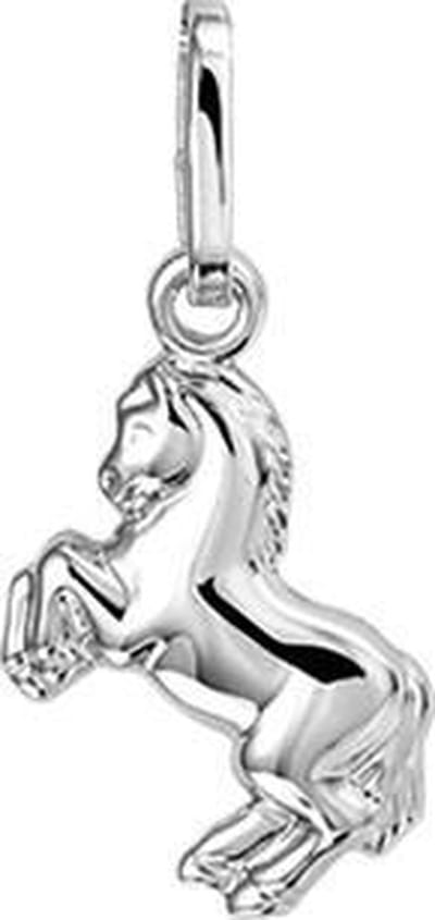 zilver gerhodineerd hanger paard 1322007