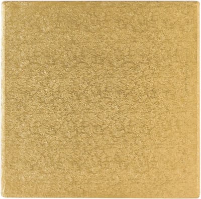 Cakedrum Goud Vierkant 25cm