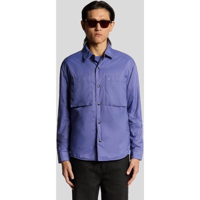 Lyle & Scott Waterdichte Geïsoleerde Overshirt - Blauw
