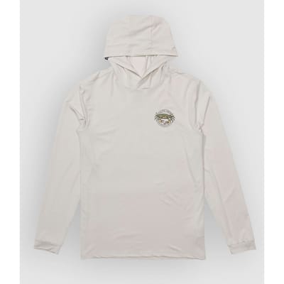 Salty Crew Jimmy Hooded Sunshirt Longsleeve Lycra grijs