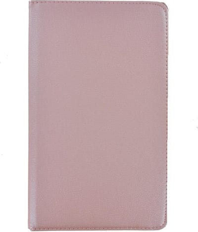 Hoesje Geschikt voor Samsung Galaxy Tab S7 - 11 inch - Hoesje Samsung Galaxy Tab S8 - Draaibare Book Case Rosegoud