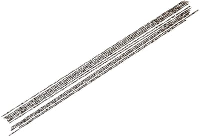 12-delige Jigzaagbladen Set, Slanke Spiral Zaagbladen voor Hout, Metaal en Kunststof, Geschikt voor Precisiewerk en Diverse Toepassingen