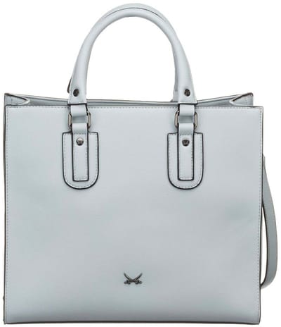 Sansibar Handtas Schoudertas Zip Bag Sky Lichtblauw