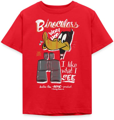 Looney Tunes Daffy Duck Binoculars T-Shirt Kinderen