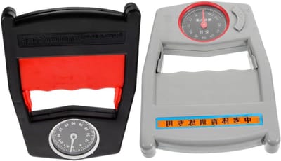 Gripkrachtmeter Set - Handkracht Testapparaat - Kracht Training - Mechanische Precisie - 2 Stuks - Multi