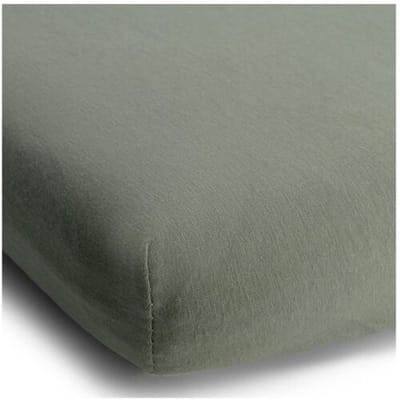 Prénatal co-sleeper/wieg hoeslaken Light Khaki Green unisex