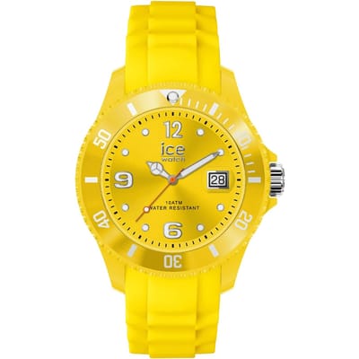 Ice-Watch Sili Forever Yellow Unisex SI.YW.U.S.09 - Horloge -Geel-  40 mm