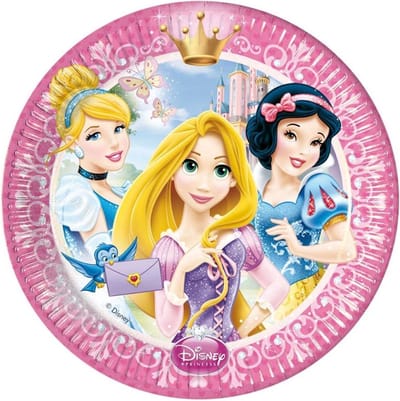 Disney Prinses Bordjes, 8st.