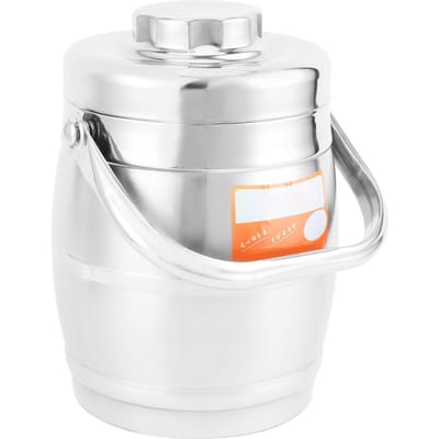 Boîte à lunch isotherme double couche sous vide en acier inoxydable pour étudiant adulte Bento Box(2.0L ) gray
