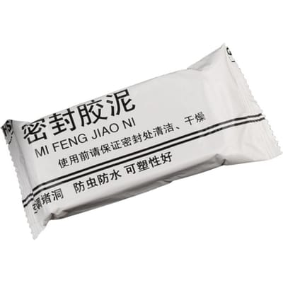 Mastic d'étanchéité blanc Mastic de scellement pour réparation Étanche Réparation de conduit Mastic de scellement pour raccord de drain Trou mural white