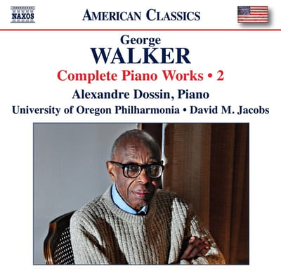 Alexandre Dossin, University Of Oregon Philharmonia, David M.Jacobs - Walker: Complete Piano Works 2 (CD)