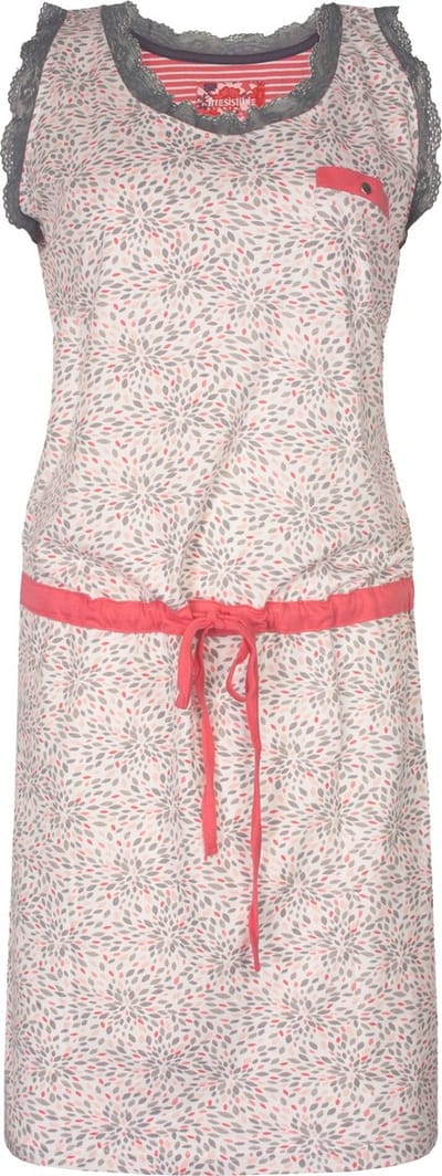 Irresistible Dames Nachthemd - 100% Katoen - Beige - Maat S