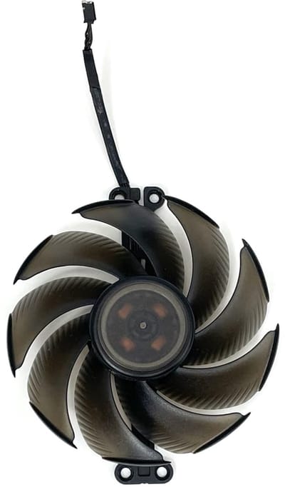 Grafische Kaart Ventilator - PC Koeler - Component Vervanging - 90mm Diameter - 100mm Montagegaten - Zwart