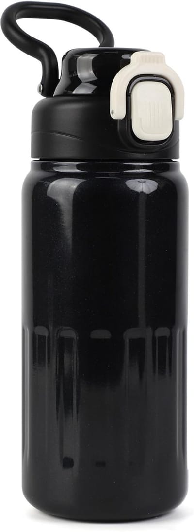Cosensi - Thermal Cup - Isolerende beker - Voor koffie en dranken - Zwart - Herbruikbaar en veilig - Geschikt voor volwassenen - 500 ml