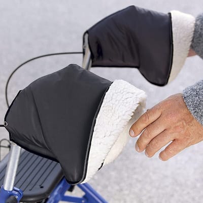 Universele Warmhouders voor Rollator Handvatten - Waterdicht en Winddicht