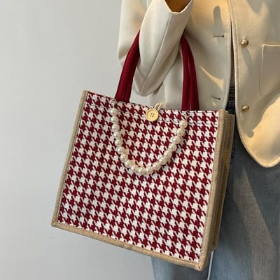 Sac Mère Portable Haute Qualité Grande Capacité Sac à Bandoulière Tendance Style Coréen Étudiant Commuting Sac en Toile Tendance brown