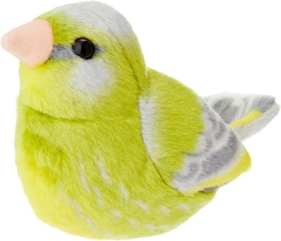 Pluche Vogel Speelgoed met Realistisch Geluid - Educatief en Zacht Dierenknuffel voor Kinderen